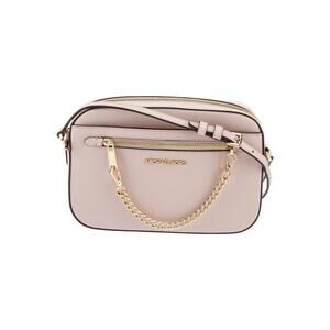 Michael Kors Jet Set East West Chain Crossbody blush light pink leather gold